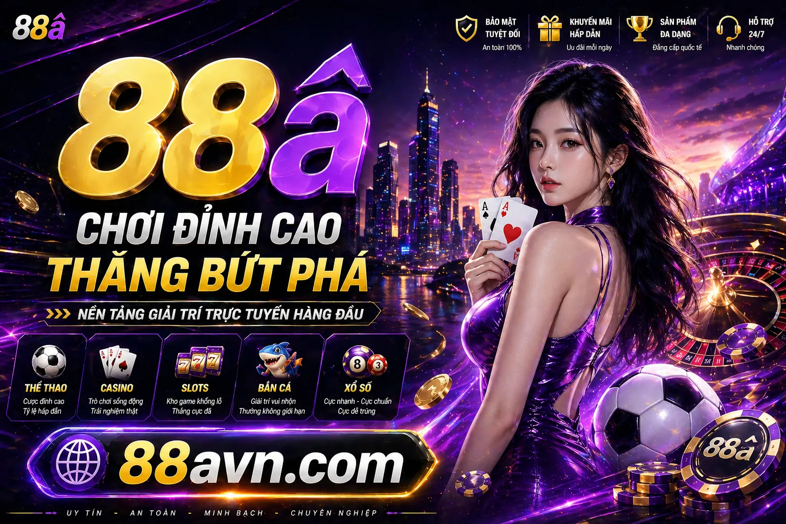 Bảo mật tài khoản HV88